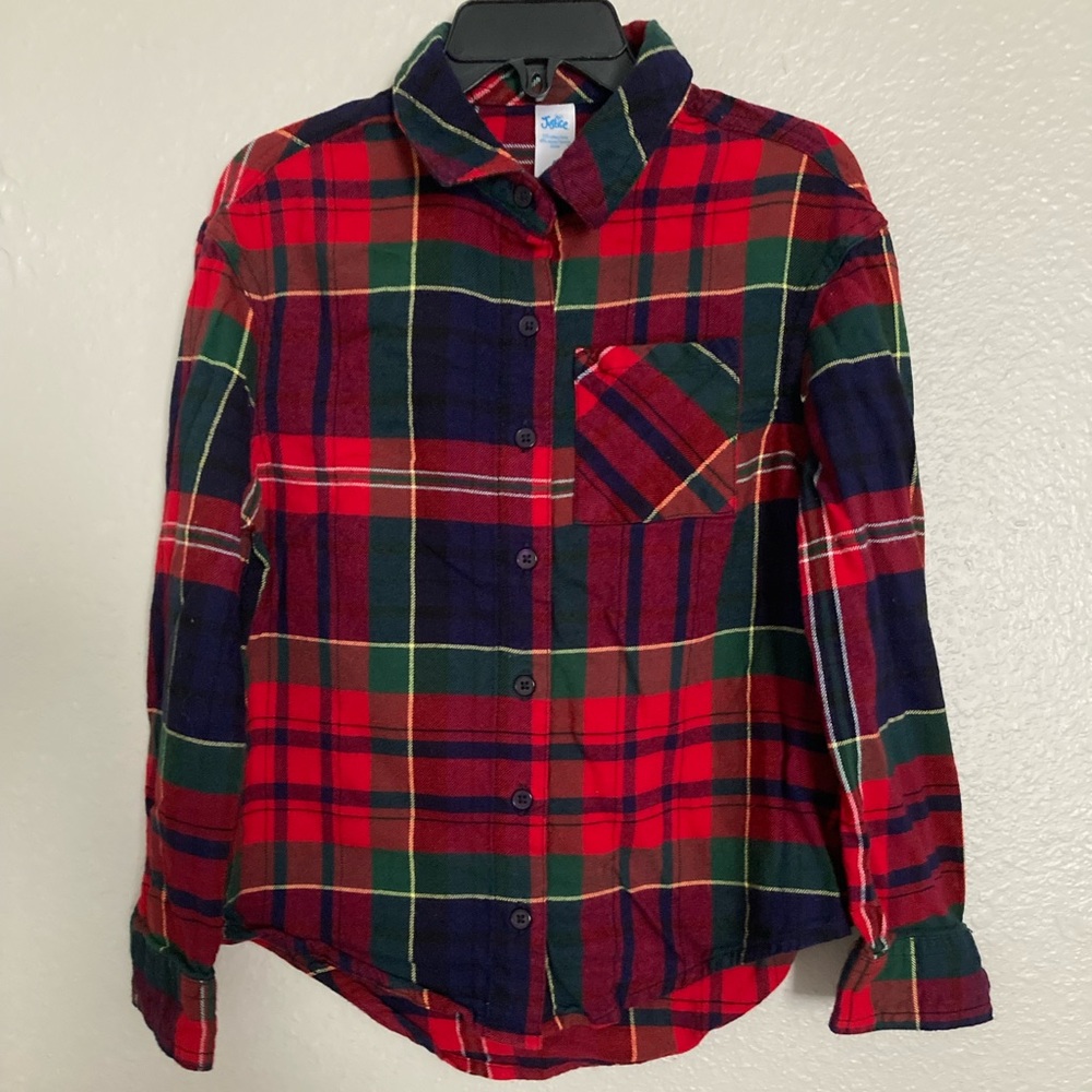 Justice Girl Flannel Shirt